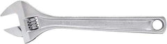 Proto - 1-1/2" Jaw Capacity, 12" Standard Adjustable Wrench - Steel, Polished Finish, 12" OAL - Best Tool & Supply