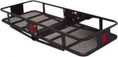 Erickson Manufacturing - Steel Cargo Carrier - 20" Wide x 60.0" Long, Black, For Use with 2" Receivers - Best Tool & Supply