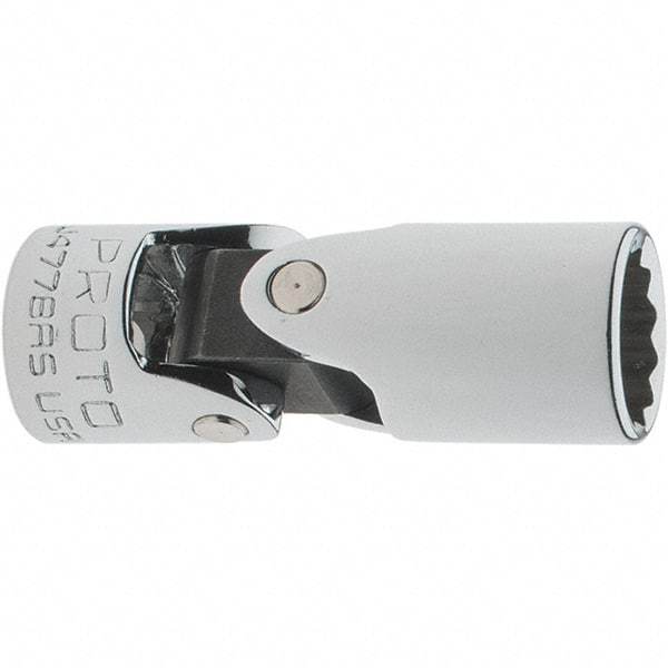 Proto - 11/32", 1/4" Drive, Standard Hand Socket - 12 Points, 1-7/16" OAL, Steel, Chrome Finish - Best Tool & Supply