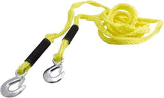 Erickson Manufacturing - S Hook Polypropylene Tow Rope - 14' Long, 2,000 Lb Capacity - Best Tool & Supply