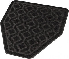 PRO-SOURCE - Olefin & Latex Disposable Urinal Mat - Black, Unscented Scented - Best Tool & Supply