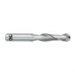 3/4" Dia. - 5" OAL - Bright CBD - Ball End SE EM - 2 FL - Best Tool & Supply