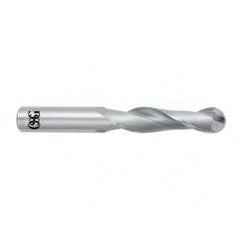 3/4" Dia. - 5" OAL - Bright CBD - Ball End SE EM - 2 FL - Best Tool & Supply