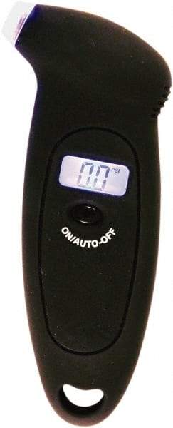 Milton - 5 to 100 psi Digital Ball Tire Pressure Gauge - LR44 Battery - Best Tool & Supply