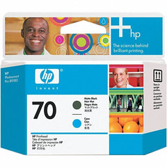 Hewlett-Packard - Black & Cyan Printhead - Use with HP Designjet Z2100 - Best Tool & Supply