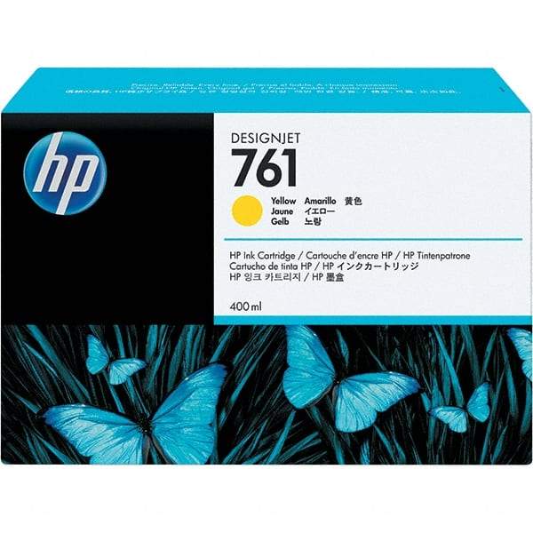 Hewlett-Packard - Yellow Ink Cartridge - Use with HP Designjet T7100 - Best Tool & Supply