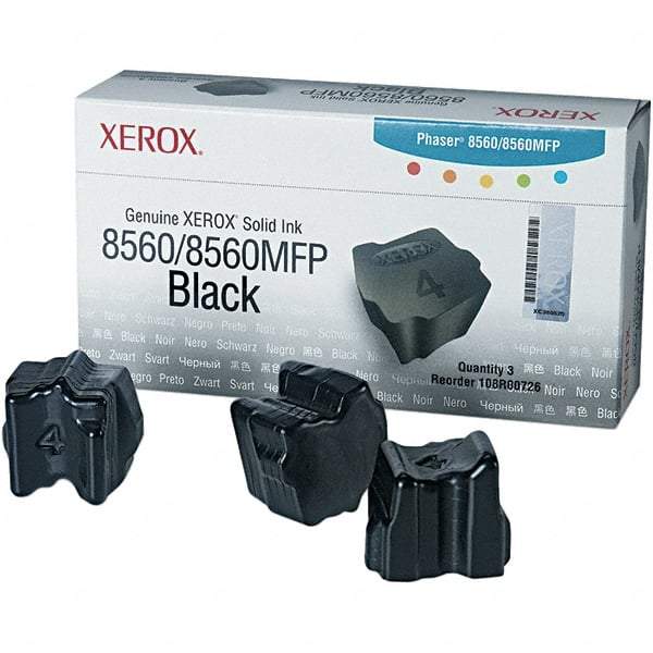 Xerox - Black Solid Ink Stick - Use with Xerox Phaser 8560, 8560MFP - Best Tool & Supply