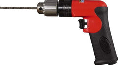 Sioux Tools - 1/4" Keyed Chuck - Pistol Grip Handle, 3,000 RPM, 12 LPS, 0.5 hp, 90 psi - Best Tool & Supply