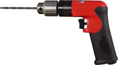 Sioux Tools - 1/4" Keyed Chuck - Pistol Grip Handle, 2,600 RPM, 12 LPS, 0.5 hp, 90 psi - Best Tool & Supply