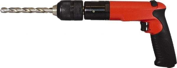 Sioux Tools - 1/2" Reversible Keyless Chuck - Pistol Grip Handle, 2,000 RPM, 14 LPS, 1 hp, 90 psi - Best Tool & Supply