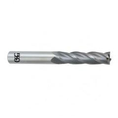 8mm Dia. x 76mm Overall Length 4-Flute Square End Solid Carbide SE End Mill-Round Shank-Center Cutting-Uncoated - Best Tool & Supply