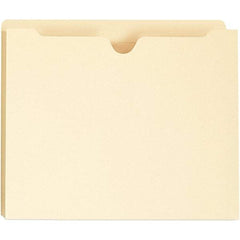 Universal One - 9-5/8 x 11-3/4", Letter Size, Manila, File Jacket - 11 Point Stock - Best Tool & Supply