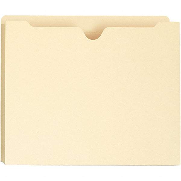 Universal One - 8-1/2 x 11", Letter Size, Manila, File Jacket - 11 Point Stock - Best Tool & Supply