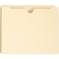 Universal One - 8-1/2 x 11", Letter Size, Manila, File Jacket - 11 Point Stock - Best Tool & Supply