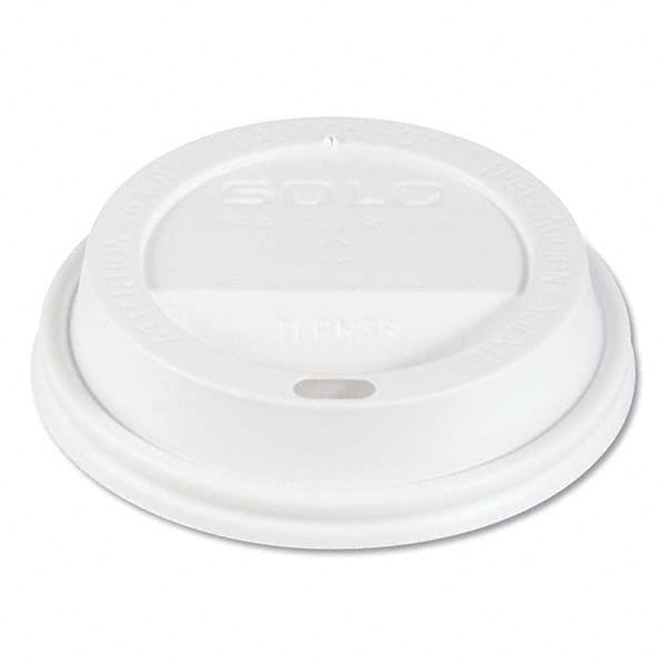 DART - Traveler Cappuccino Style Dome Lid, Fits 10 oz Cups, White, 100/Pack, 10 Packs/Carton - Best Tool & Supply