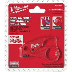 Milwaukee Tool - Wire & Cable Strippers Type: Wire Stripper Maximum Capacity: 6 AWG - Best Tool & Supply