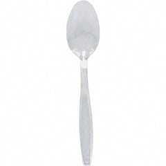 Solo - Heavyweight Plastic Teaspoons - Clear - Best Tool & Supply