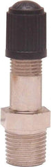 Midwest Control - 1/8 NPT Air Compressor Filler Valve - 250 psi, 1.52" High, Use with Air Tanks - Best Tool & Supply