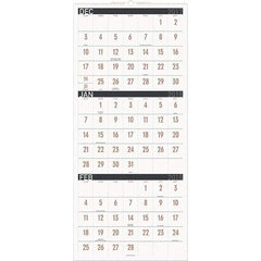 AT-A-GLANCE - 8 Sheet, 12 x 27", Wall Calendar - Best Tool & Supply