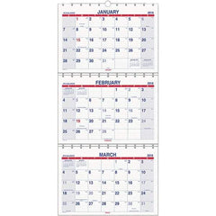 AT-A-GLANCE - 8 Sheet, 12 x 16-1/2", Wall Calendar - Best Tool & Supply