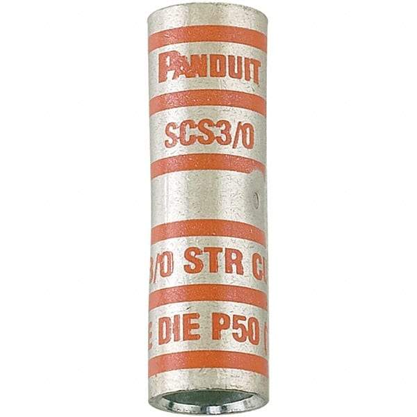 Panduit - Butt Splice Terminals Insulation Material: None Connection Type: Crimp-On - Best Tool & Supply