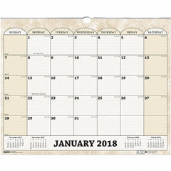 House of Doolittle - 12 Sheet, 14-7/8 x 12", Wall Calendar - Best Tool & Supply