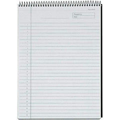 TOPS - 60 Sheet, 8-1/2 x 11-3/4", Legal/Wide (Style) Planning Pad - Black - Best Tool & Supply