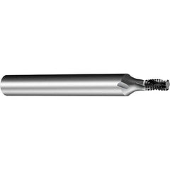 Sandvik Coromant - 0.1181" Cutting Diam, 3 Flute, Solid Carbide Helical Flute Thread Mill - Internal Thread, 1/4" LOC, 6mm Shank Diam - Best Tool & Supply