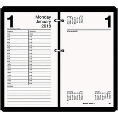 AT-A-GLANCE - 730 Sheet, 4-1/2 x 8", Calendar Refill - White - Best Tool & Supply