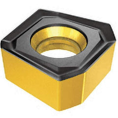 Iscar - S845 SNHU1305 MM Grade IC5500 Carbide Milling Insert - Al2O3 Finish, 6.2mm Thick, 0.8mm Corner Radius - Best Tool & Supply