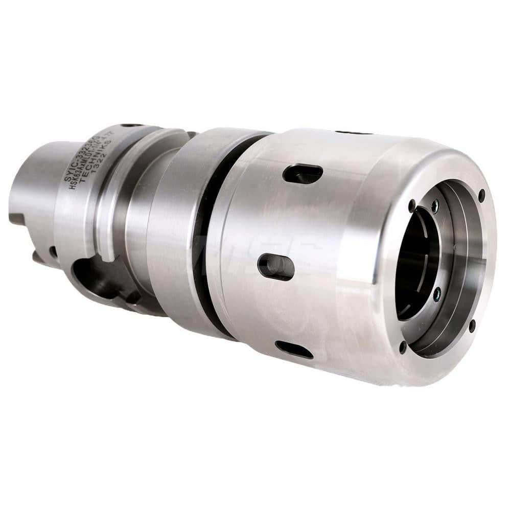 Milling Chucks; Taper Size: HSK63A; Shank Type: Taper; Hole Diameter (Inch): 3/4; Nose Diameter (Decimal Inch): 2.2200; Projection (Decimal Inch): 4.0000; Through Coolant: Yes