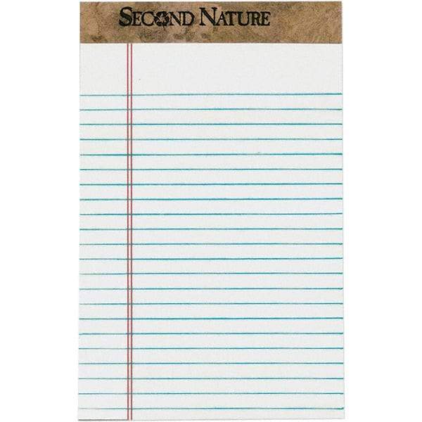 TOPS - 50 Sheet, 5 x 8", Jr. Legal (Style) Legal Pad - White - Best Tool & Supply