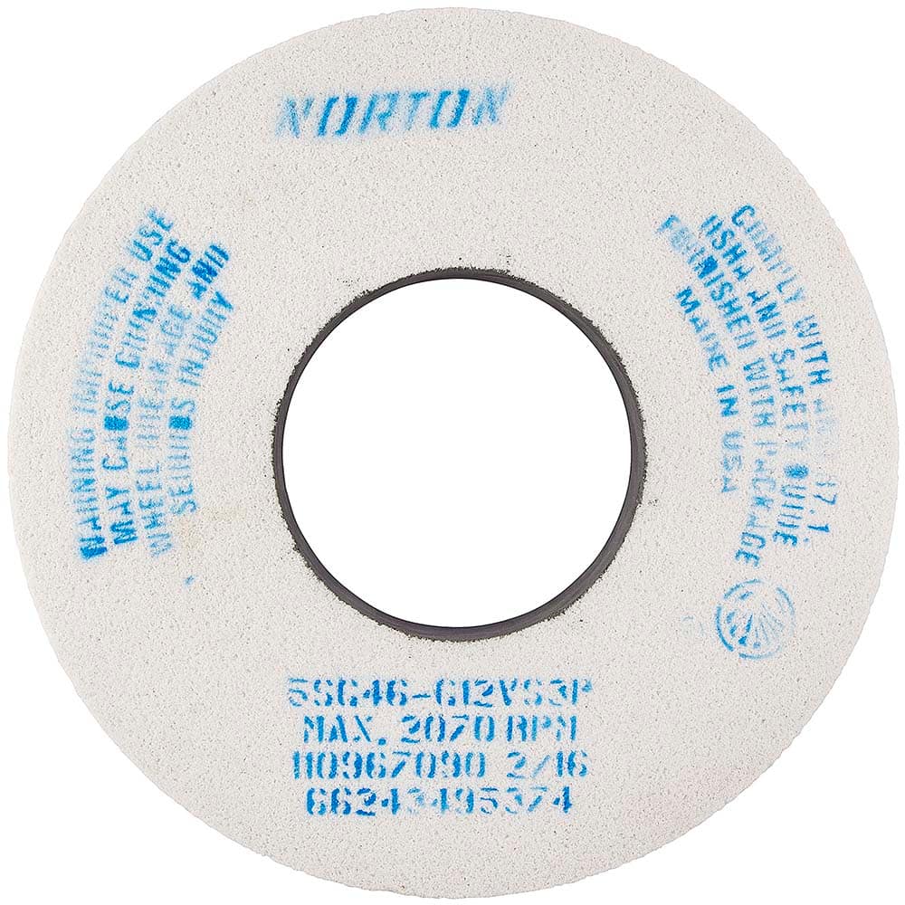 Norton - Tool & Cutter Grinding Wheels Wheel Type: Type 5 Wheel Diameter (Inch): 12 - Best Tool & Supply