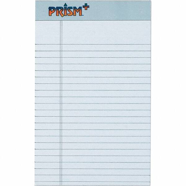 TOPS - 50 Sheet, 5 x 8", Narrow Legal Pad - Pastel Gray - Best Tool & Supply