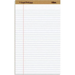 TOPS - 50 Sheet, 8-1/2 x 14", Legal/Wide (Style) Legal Pad - White - Best Tool & Supply