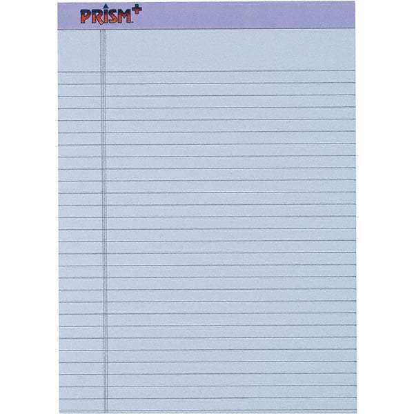 TOPS - 50 Sheet, 8-1/2 x 11-3/4", Legal/Wide (Style) Legal Pad - Pastel Orchid - Best Tool & Supply