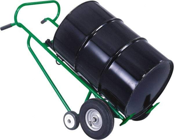 Valley Craft - 1,000 Lb Load Capacity, 30 & 55 Gal Drum Hand Truck - For 30 Gal & 55 Gal Drums - Best Tool & Supply