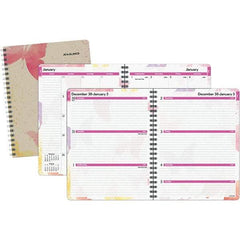 AT-A-GLANCE - 128 Sheet, 8-1/2 x 11", Weekly/Monthly Planner - Watercolors - Best Tool & Supply