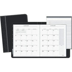 AT-A-GLANCE - 24 Sheet, 9 x 11", Monthly Padfolio - Black & White - Best Tool & Supply