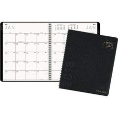 AT-A-GLANCE - 24 Sheet, 8-7/8 x 11", Monthly Planner - Graphite - Best Tool & Supply