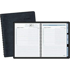 AT-A-GLANCE - 400 Sheet, 6-7/8 x 8-3/4", Appointment Book - Black - Best Tool & Supply