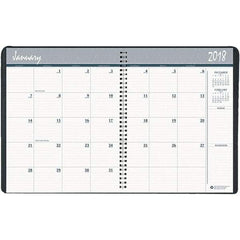 House of Doolittle - 24 Sheet, 8-1/2 x 11", Monthly Planner - Blue - Best Tool & Supply