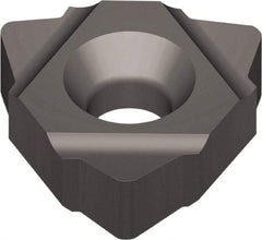 Vargus - 5UIR Internal Right Hand 3 H90 Laydown Threading Insert - Grade VTX, TiAlN Coated Carbide, 15.88mm Inscribed Circle - Best Tool & Supply