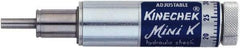 Deschner - 1/2" Stroke Length, 2.5 Lb Min Operating Force, Fast Linear Motion Speed Controller - 4.22" OAL, 400 Max psi, 135°F Max - Best Tool & Supply