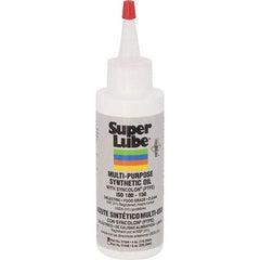 Synco Chemical - 4 oz Bottle Synthetic with PTFE Lubricant - Translucent White, -45°F to 450°F, Food Grade - Best Tool & Supply