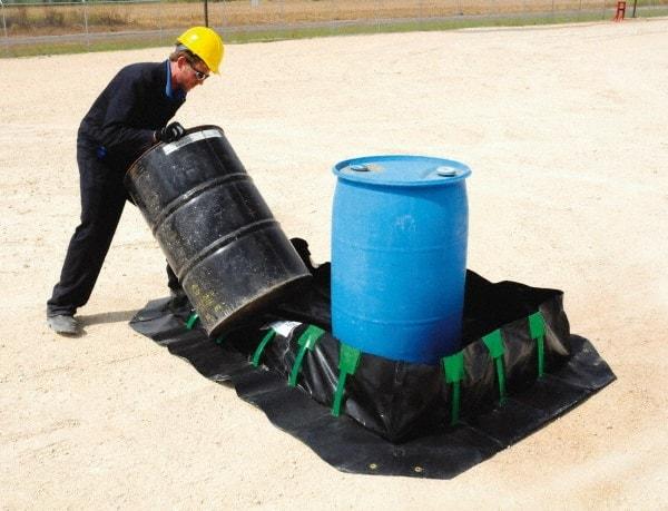 UltraTech - 1,683 Gal Copolymer 2000 Ultra-Spill Berm - 1' High x 15' Wide x 15" Long - Best Tool & Supply