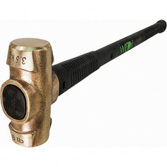 Wilton - Non-Sparking Hammers Tool Type: Brass Hammer Head Material: Brass - Best Tool & Supply