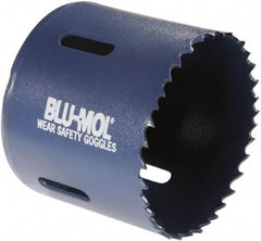 Disston - 55mm Diam, 1-7/8" Cutting Depth, Hole Saw - Bi-Metal Saw, Toothed Edge - Best Tool & Supply