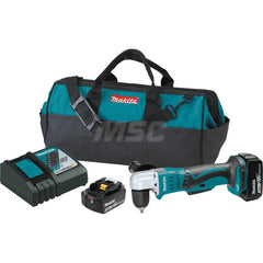 Cordless Drill: 18V, 3/8″ Chuck, 0 to 1,800 RPM Keyless Chuck, 2 Lithium-ion BL1830B Battery Included, DC18RC Charger