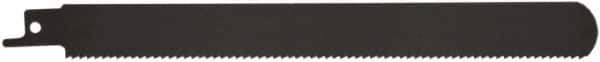 Disston - 8" Long x 3/4" Thick, Bi-Metal Reciprocating Saw Blade - Straight Profile, 10 TPI, Toothed Edge, Universal Shank - Best Tool & Supply